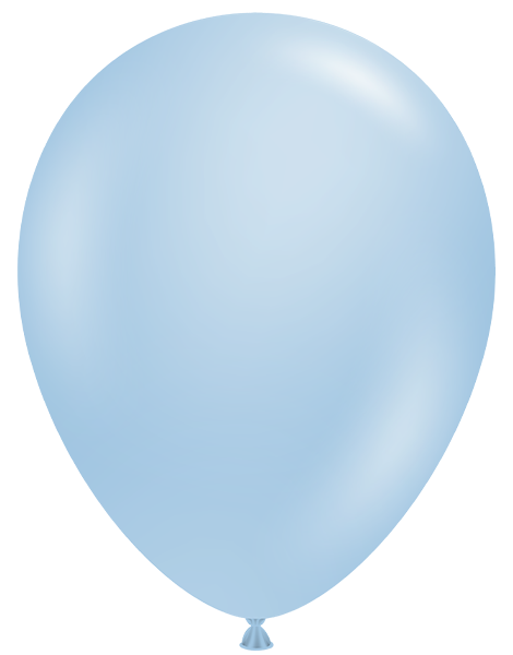 11in Tuftex Pearl Sky Blue 100 Ct - Joker Party Supply