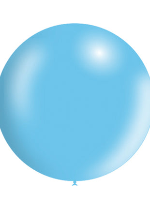 24in Balloonia Metallic Sky Blue 5ct