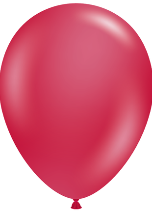 11in Tuftex Metallic Starfire Red 100 Ct - Joker Party Supply