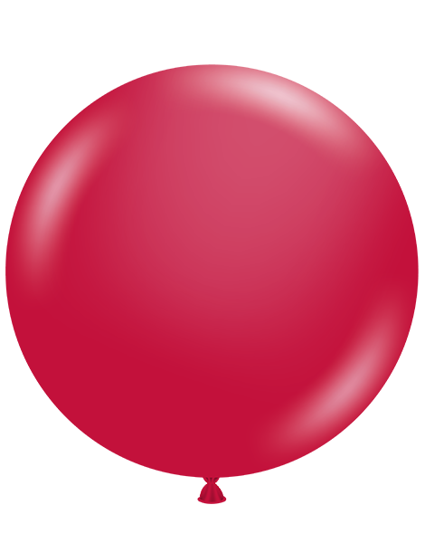 36in Tuftex Metallic Starfire Red 2 Ct - Joker Party Supply