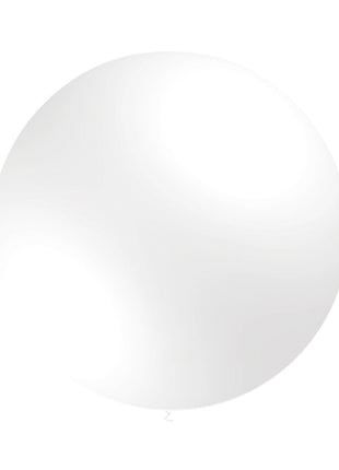 24in Balloonia Metallic White 5ct