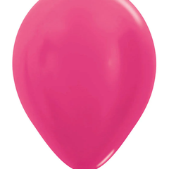 5in Sempertex Metallic Fuchsia 100ct - Joker Party Supply