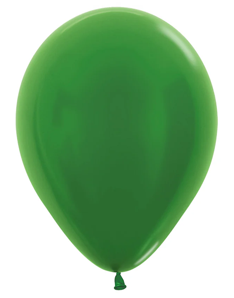 5in Sempertex Metallic Green 100ct - Joker Party Supply