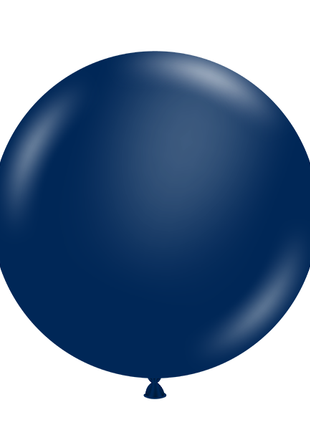 17in Tuftex Metallic Midnight Blue  50 Ct - Joker Party Supply