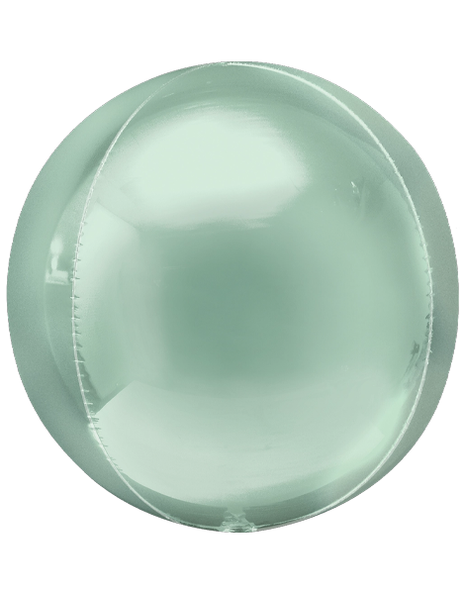 16in Anagram Mint Green Orbz Balloon - Joker Party Supply
