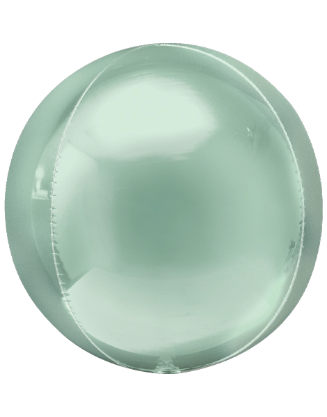 16in Anagram Mint Green Orbz Balloon - Joker Party Supply