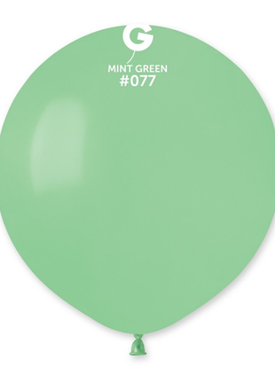 19in Gemar Standard Mint Green Balloons 25ct #077 - Joker Party Supply