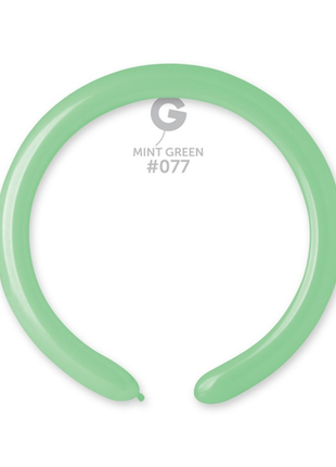 260 Gemar Standard Mint Green Balloons 50ct #077 - Joker Party Supply