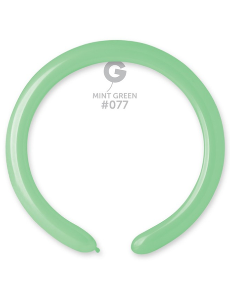 260 Gemar Standard Mint Green Balloons 50ct #077 - Joker Party Supply