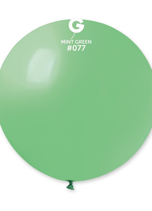 31in Gemar Standard Mint Green Balloon 1ct #077 - Joker Party Supply
