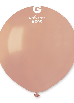 19in Gemar Standard Misty Rose Balloons 25ct #099 - Joker Party Supply
