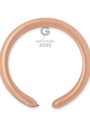 260 Gemar Standard Misty Rose Balloons 50ct #099 - Joker Party Supply