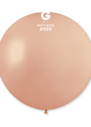 31in Gemar Standard Misty Rose Balloon 1ct #099 - Joker Party Supply