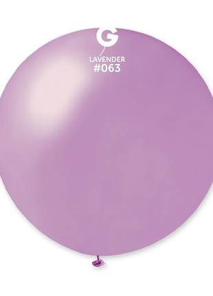 31in Gemar Metallic Lavender Balloon 1ct #063 - Joker Party Supply