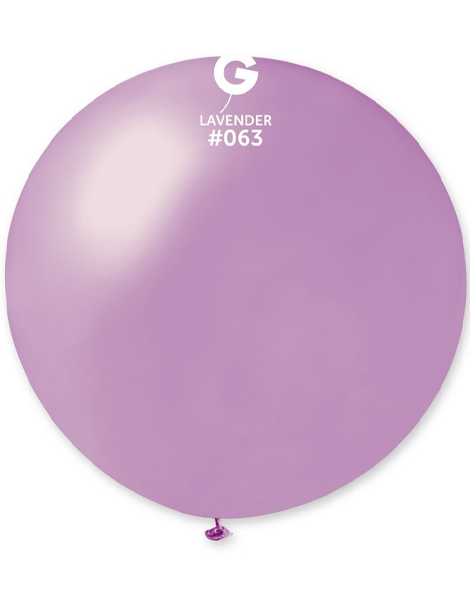 31in Gemar Metallic Lavender Balloon 1ct #063 - Joker Party Supply