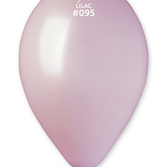 12in Gemar Metallic Lilac Balloons 50ct #095 - Joker Party Supply