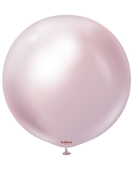 Espejo Kalisan de 36 pulgadas en oro rosa de 2 quilates