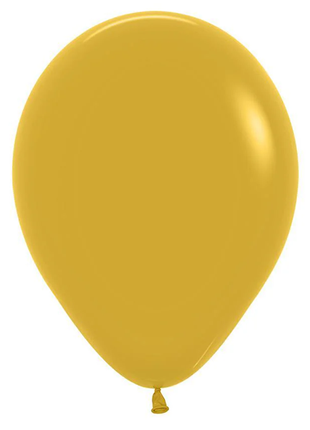 11in Sempertex Deluxe Mustard 100ct - Joker Party Supply