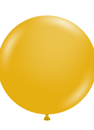 36in Tuftex Mustard  2 Ct - Joker Party Supply
