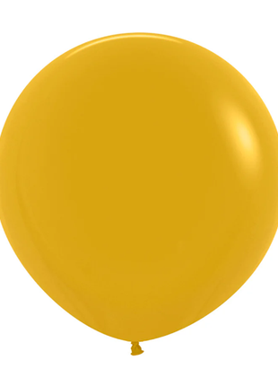 24in Sempertex Deluxe Mustard 10ct - Joker Party Supply