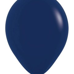 11in Sempertex Fashion Navy 100ct - Joker Party Supply