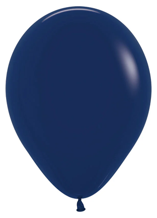 11in Sempertex Fashion Navy 100ct - Joker Party Supply
