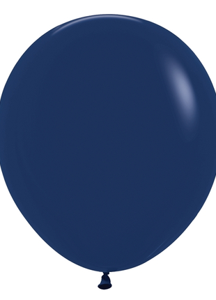 18in Sempertex Fashion Navy 25ct - Joker Party Supply