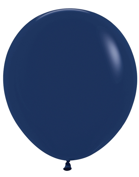 18in Sempertex Fashion Navy 25ct - Joker Party Supply