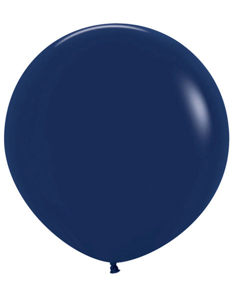 24in Sempertex Fashion Navy 10ct - Joker Party Supply