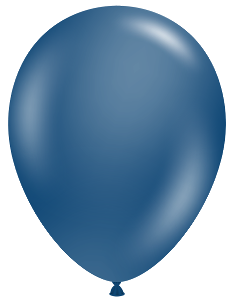 11in Tuftex Navy 100 Ct - Joker Party Supply