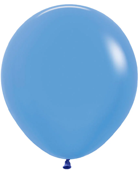 24in Sempertex Neon Blue 10ct - Joker Party Supply