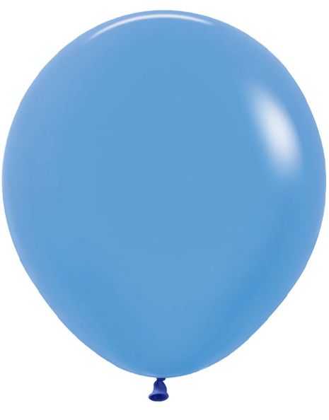 24in Sempertex Neon Blue 10ct - Joker Party Supply