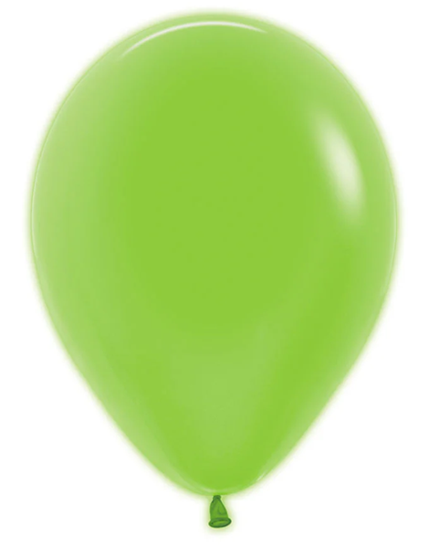5in Sempertex Neon Green 100ct - Joker Party Supply