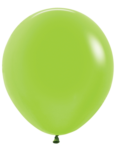 18in Sempertex Neon Green 25ct - Joker Party Supply