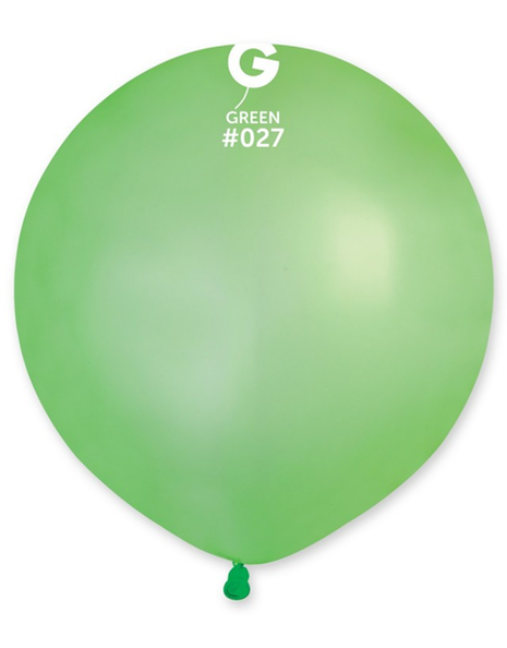 19in Gemar Neon Green Balloons 25ct #027 - Joker Party Supply