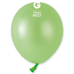 5in Gemar Neon Green Balloons 100ct #027 - Joker Party Supply