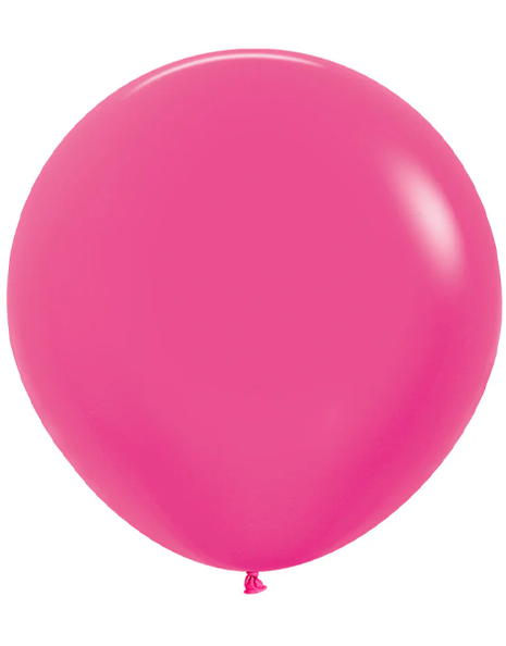 24in Sempertex Neon Magenta 10ct - Joker Party Supply