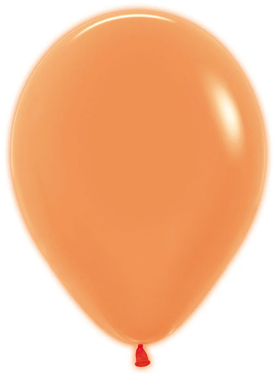 11in Sempertex Neon Orange 100ct - Joker Party Supply