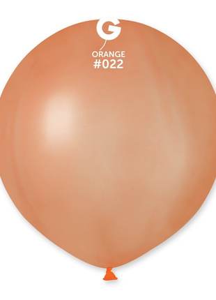 19in Gemar Neon Orange Balloons 25ct #022 - Joker Party Supply