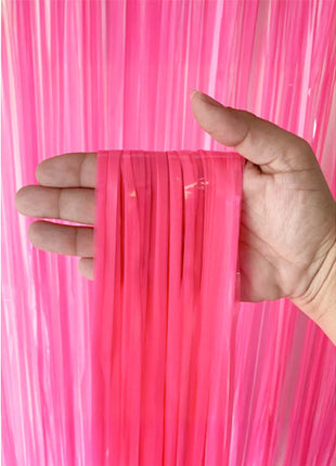 SoNice Neon Pink Curtain 8ft
