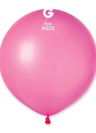 19in Gemar Neon Pink Balloons 25ct #025 - Joker Party Supply