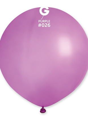 19in Gemar Neon Purple Balloons 25ct #026 - Joker Party Supply