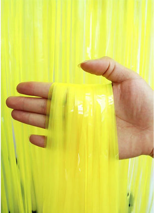 SoNice Neon Yellow Curtain 8ft