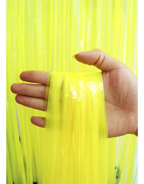 SoNice Neon Yellow Curtain 8ft