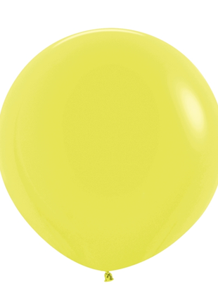 24in Sempertex Neon Yellow 10ct - Joker Party Supply