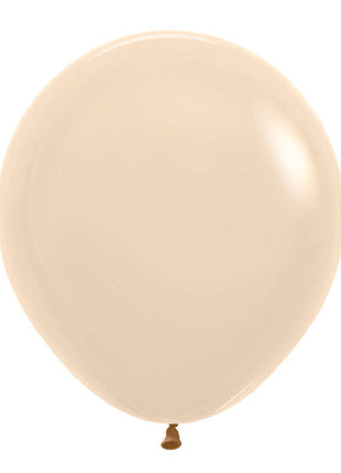 18in Sempertex Pastel Matte Nude 25ct