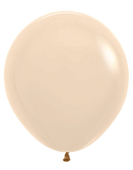 18in Sempertex Pastel Matte Nude 25ct