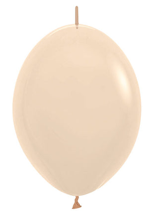 6in Sempertex Link-O-Loon Pastel Matte Nude 50ct