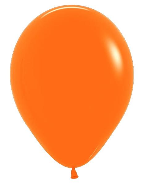 11in Sempertex Fashion Orange 100ct - Joker Party Supply