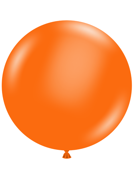 36in Tuftex Orange 2 Ct - Joker Party Supply